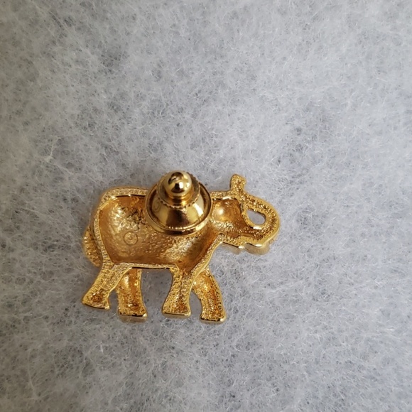 VTG Avon Elephant Enamel Rhinestone Christ… - Picture 3 of 6